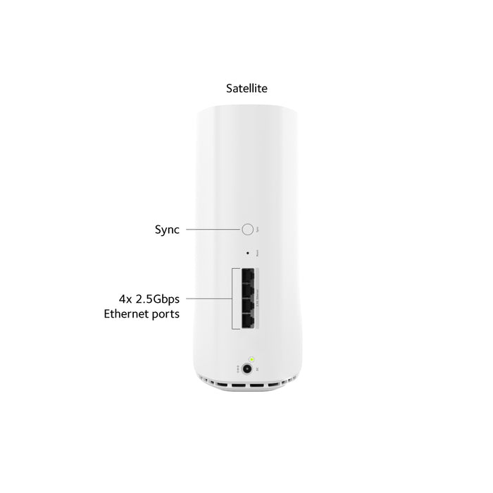 ORBI RBE870 Orbi 870 Series Tri-Band WiFi 7 Mesh Add-on Satellite - Garansi 2 Tahun