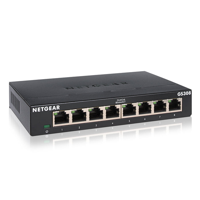 (Pre-Order) GS308 8 Port Gigabit Ethernet Unmanaged Switch - Garansi 2 Tahun