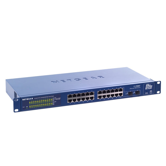 Pre-Order GS724T 24 Gigabit Ethernet Smart Switch with 2 Dedicated SFP Ports - Garansi 10 Tahun