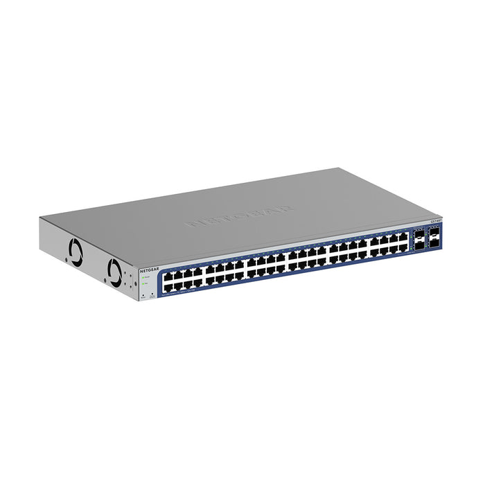 GS748T 48 Port Gigabit Ethernet Smart Switch with 4 Dedicated SFP+ Ports - Garansi 2 Tahun