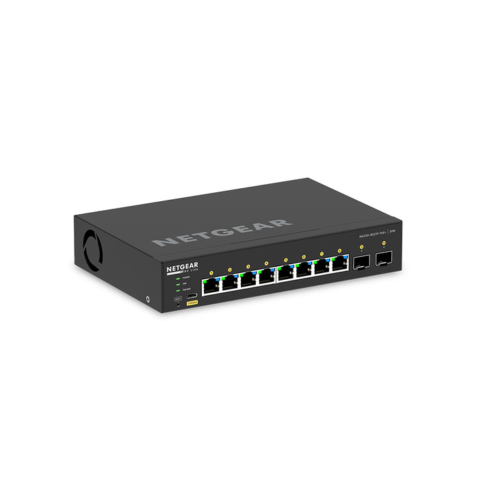 (Pre-Order) M4250-8G2XF-PoE+ (GSM4210PX) - 8x1G PoE+ 220W and 2xSFP+ MANAGED SWITCH - Garansi 10 Tahun