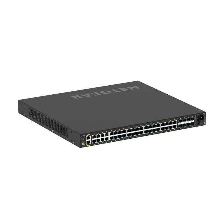 AV Line M4250-40G8F (GSM4248P) 40x1G PoE+ 480W and 8xSFP Managed Switch - Garansi 10 Tahun