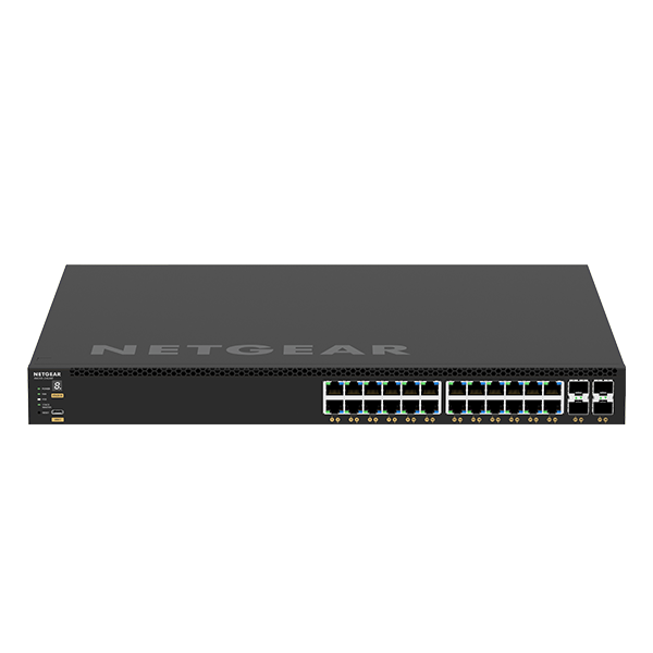 (Pre-Order) AV Line M4350-24G4XF Fully Managed Switch (GSM4328) 24x1G PoE+ (648W base, up to 720W) and 4xSFP+ - Garansi 10 Tahun