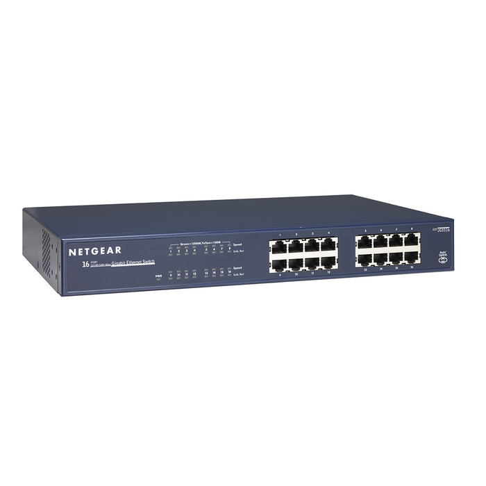JGS516 16 PORT GIGABIT ETHERNET UNMANAGED SWITCH GARANSI RESMI - Garansi 10 Tahun