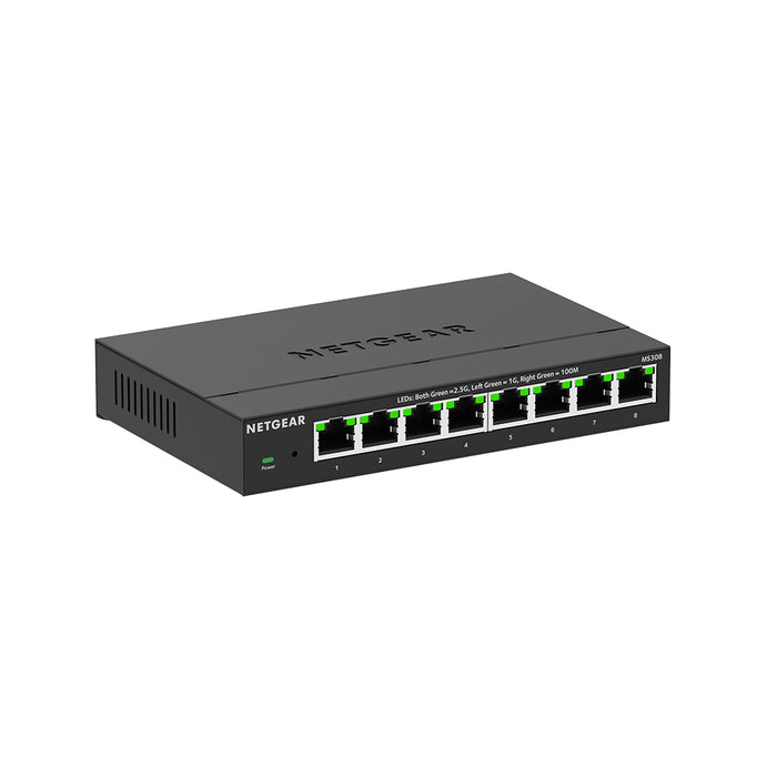 MS308 8-Port 2.5G Multi-Gigabit Ethernet Unmanaged Essentials Switch - Garansi 2 Tahun