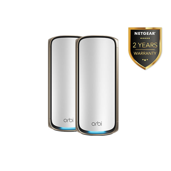 ORBI RBE972S Orbi 970 Series Quad-band WiFi 7 Mesh 2-Pack - Garansi 2 Tahun