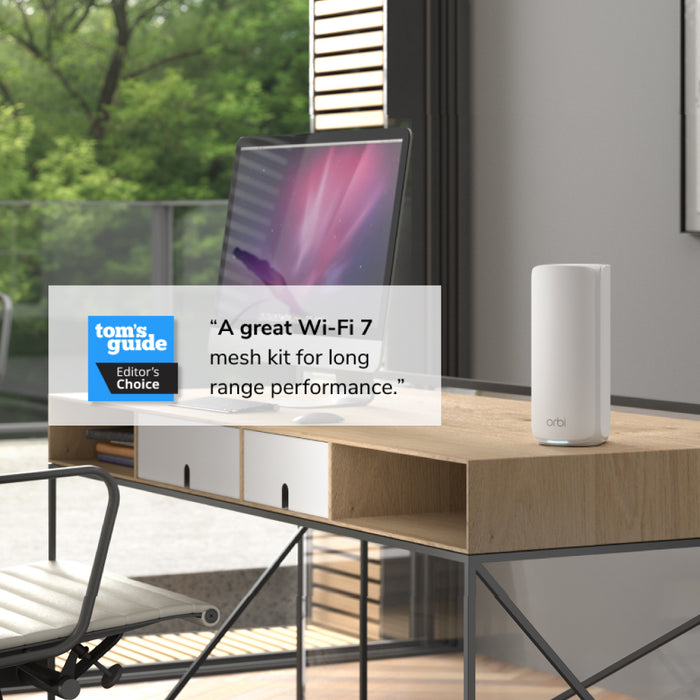 ORBI RBE872 Orbi 870 Series Tri-Band WiFi 7 Mesh 2-Pack - Garansi 2 Tahun