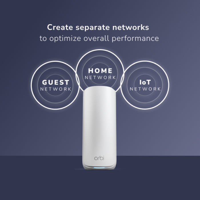 ORBI RBE872 Orbi 870 Series Tri-Band WiFi 7 Mesh 2-Pack - Garansi 2 Tahun