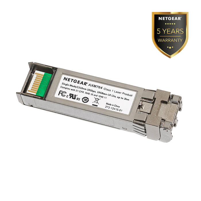 Netgear AXM764 - SFP+ Transceiver 10GBASE LR LR Single Mode LC GBIC (Warranty 5 Years)