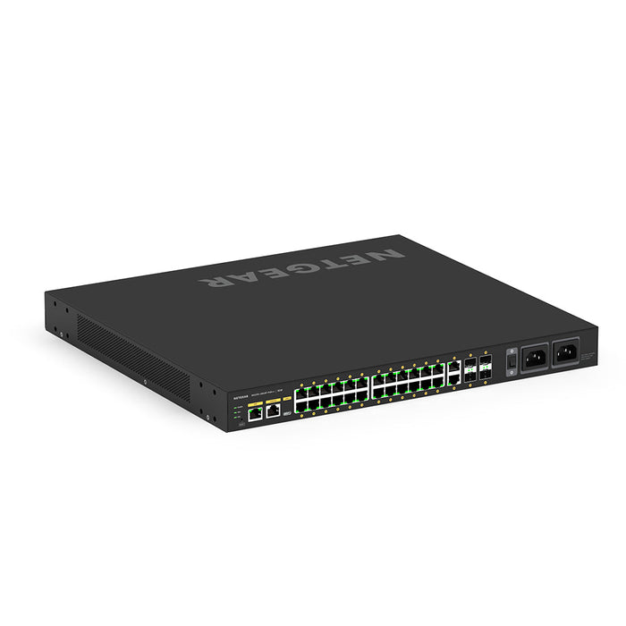 AV Line M4250-26G4F (GSM4230UP) 24x1G PoE++ 1,440W 2x1G and 4xSFP Managed Switch - Garansi 10 Tahun