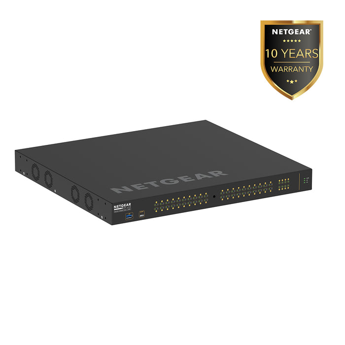 (Pre-Order) AV LINE M4250-40G8XF-POE+ (GSM4248PX) - 40X1G POE+ 960W AND 8XSFP+ MANAGED SWITCH - Garansi 10 Tahun