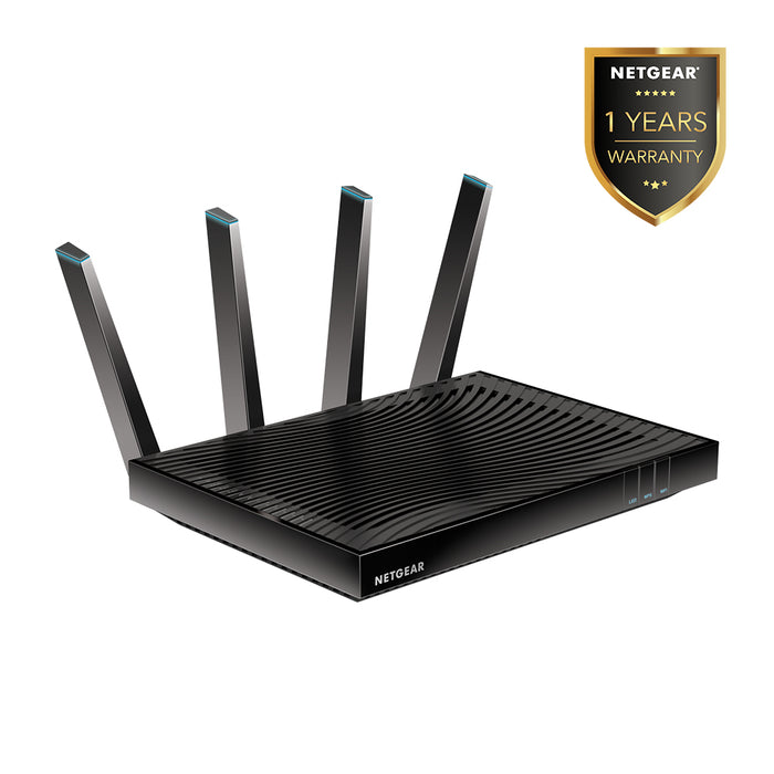 Netgear R8500 - AC5300 Nighthawk X8 Smart WiFi Tri-Band Gigabit Router (Warranty 1 Year)