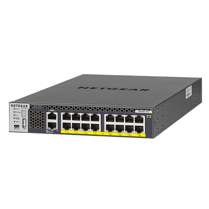 (Pre-Order) AV Line M4300-16X 500W PSU (XSM4316PB) 16x Multi-Gig, PoE+ Managed Switch - Garansi 10 Tahun