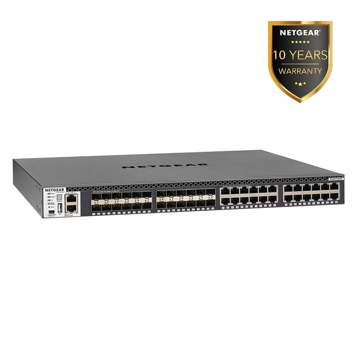 XSM4348S 48 PORT FULLY STACKABLE MANAGED SWITCH LAYER 3 - Garansi 10 Tahun