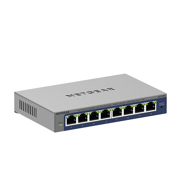GS108E 8 Port Gigabit Ethernet Easy Smart Managed Switch - Garansi 2 Tahun