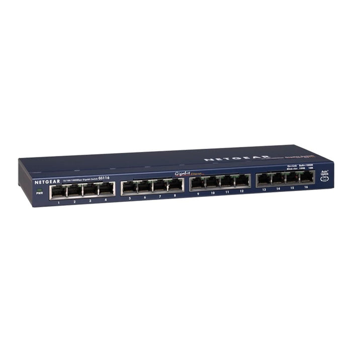 GS116 16 Port Gigabit Ethernet Unmanaged Switch - Garansi 10 Tahun