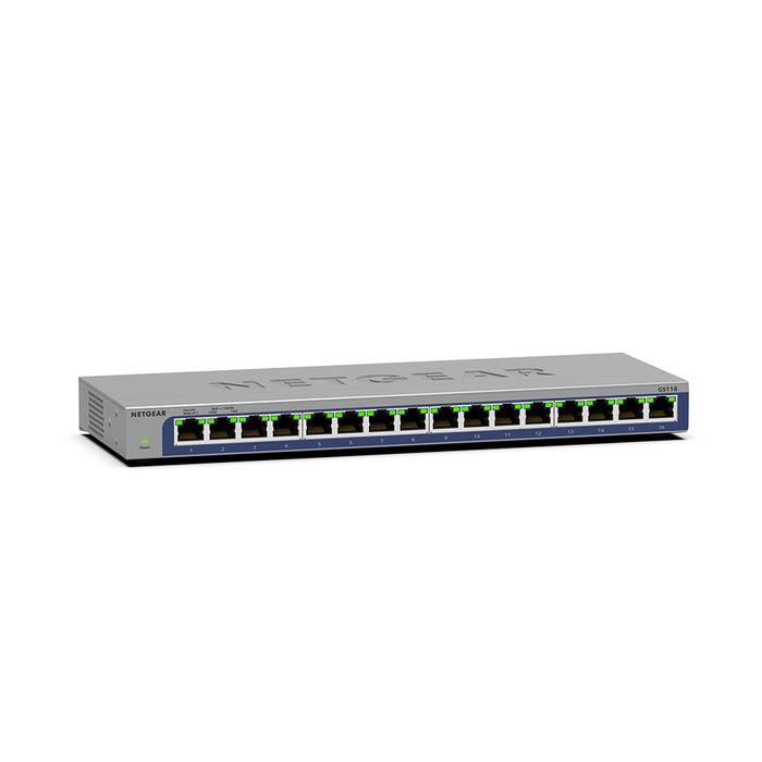 GS116 16 Port Gigabit Ethernet Unmanaged Switch - Garansi 2 Tahun