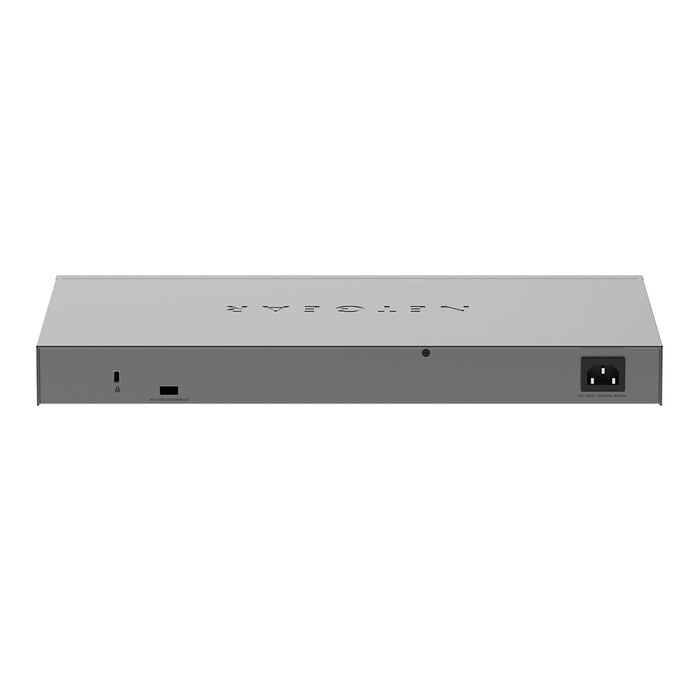 GS728TXP 24-Port Gigabit Ethernet PoE+ Smart Switch w/ optional Remote/Cloud Management and 4 SFP+ Ports (190W) - Garansi 10 Tahun