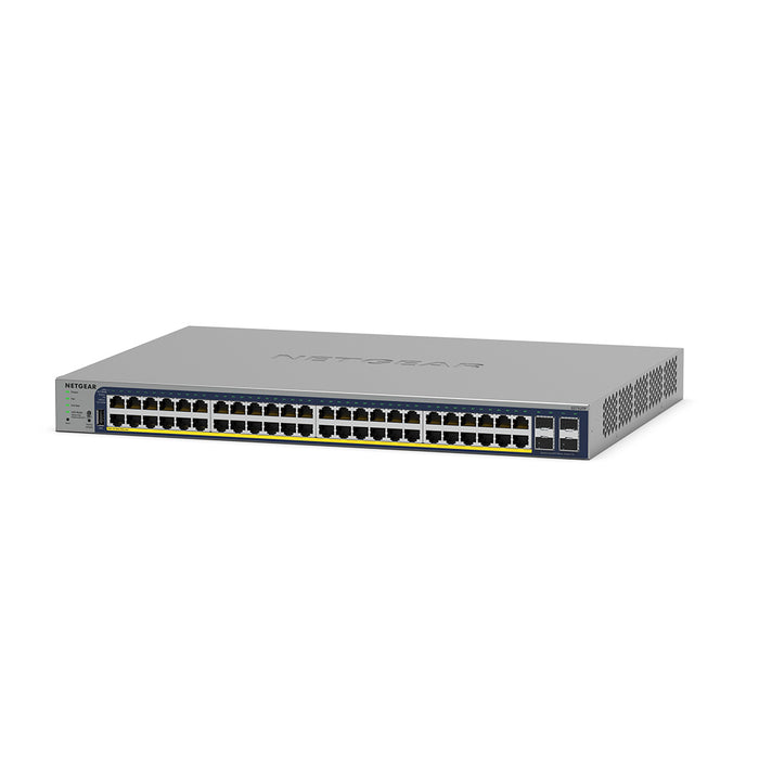 (Pre-Order) GS752TP 48-Port Gigabit Ethernet PoE+ Smart Switch with 4 SFP Ports and Cloud Management (384W) - Garansi 2 Tahun