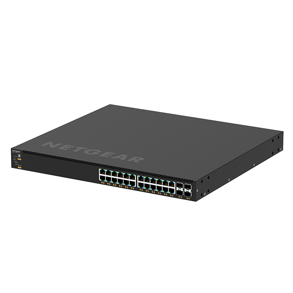 (Pre-Order) AV Line M4350-24G4XF Fully Managed Switch (GSM4328) 24x1G PoE+ (648W base, up to 720W) and 4xSFP+ Managed Switch - Garansi 2 Tahun
