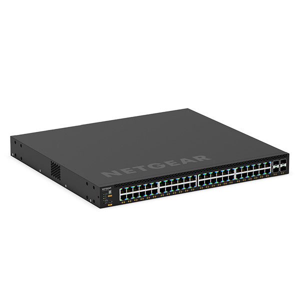 (Pre-Order) AV Line M4350-48G4XF Fully Managed Switch (GSM4352) 48x1G PoE+ (236W base, up to 1,440W) and 4xSFP+ Managed Switch - Garansi 2 Tahun