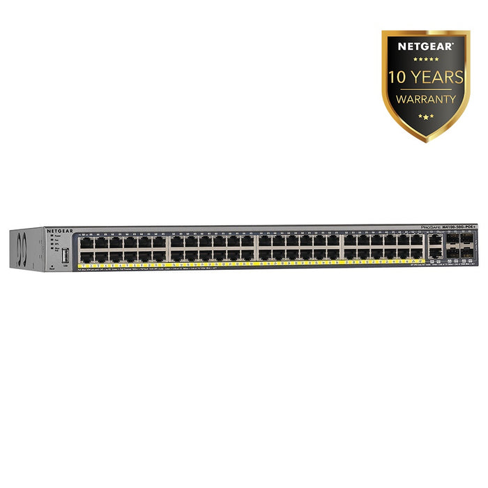 GSM7248P AV Line M4250 40x1G PoE+ 480W and 8xSFP Managed Switch - Garansi 10 Tahun