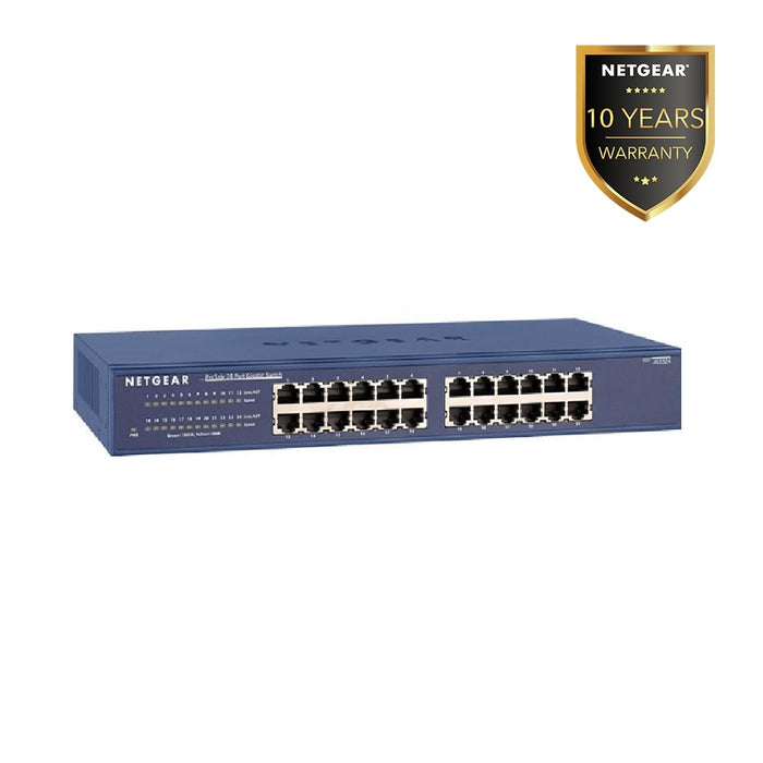 JGS524 24 PORT GIGABIT ETHERNET UNMANAGED SWITCH GARANSI RESMI - Garansi 10 Tahun