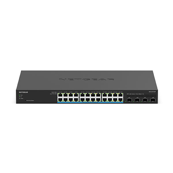 (Pre-Order) MS324TXUP 24-Port Multi-Gigabit (2.5G) Ethernet Ultra60 PoE++ Smart Switch with 4 SFP+ Ports - Garansi 2 Tahun