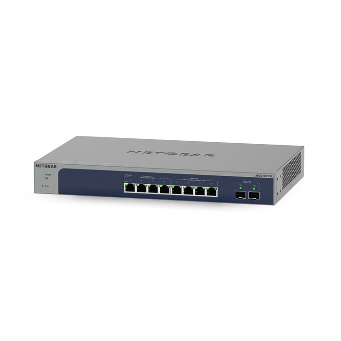 MS510TXM 8-Port Multi-Gigabit/10G Ethernet Smart Switch with 2 SFP+ Ports - Garansi 2 Tahun
