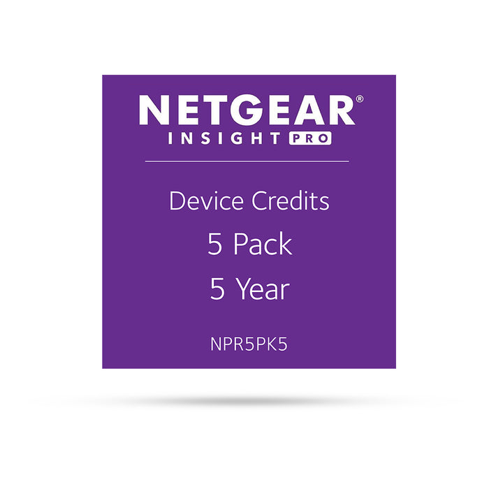 (Pre-Order 10 Hari) Netgear Insight Pro NPR5PK5 - 5 Pack 5 Year