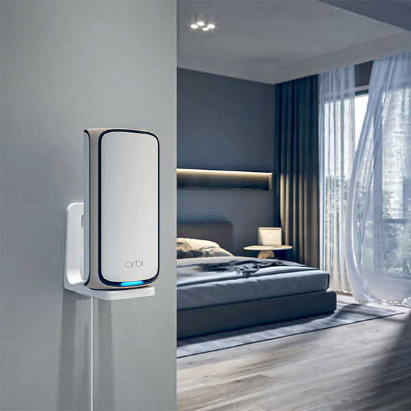 ORBI RBEWM Netgear WiFi 7 Wall Mount Kit - White - Garansi 1 Tahun