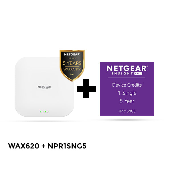 (Pre-Order) Bundling WAX620 Access Point + Insight Pro 1 Single 5 Years NPR1SNG5 - Garansi 5 Tahun