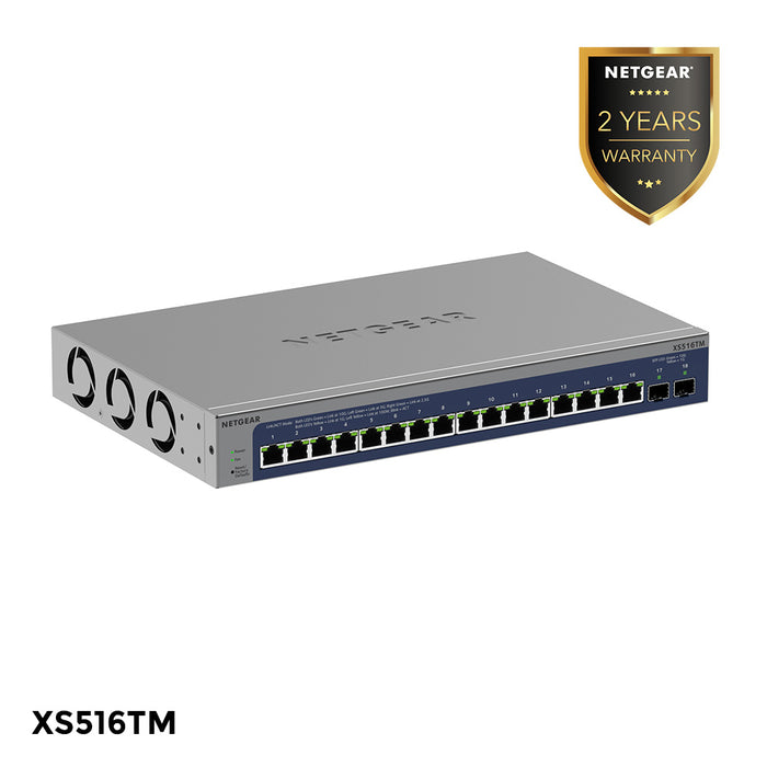 (Pre-Order) XS516TM S3600 Series 10G/Multi-Gigabit Ethernet Smart Switches - Garansi 2 Tahun