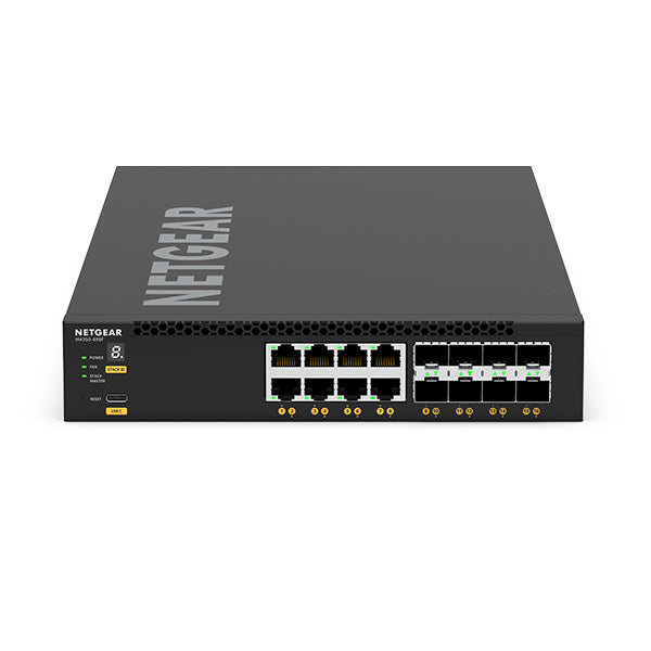 (Pre-Order) AV Line M4350-8X8F Fully Managed Switch (XSM4316) 8x10G/Multi-Gig and 8xSFP+ (XSM4316) Managed Switch- Garansi 2 Tahun