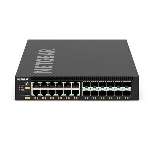 (Pre-Order) AV Line M4350-12X12F Fully Managed Switch (XSM4324) 12x10G/Multi-Gig and 12xSFP+ - Garansi 10 Tahun
