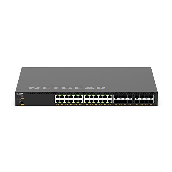 (Pre-Order) AV Line M4350-24X8F8V Fully Managed Switch (XSM4340V) 24x10G/Multi-Gig PoE++ (290W base, up to 1,770W), 8xSFP+ and 8xSFP28 25G Managed Switch - Garansi 2 Tahun