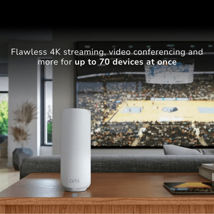 (Pre-Order) ORBI RBE370 Orbi Dual-band Mesh WiFi 7 Add-on Satellite - Garansi 2 Tahun