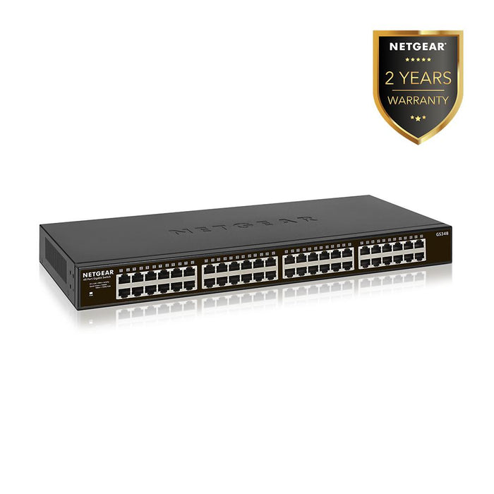 GS348 300 Series SOHO 48-Port Gigabit Ethernet Unmanaged Switch - Garansi 2 Tahun