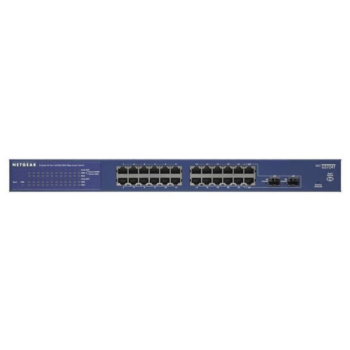 Pre-Order GS724T 24 Gigabit Ethernet Smart Switch with 2 Dedicated SFP Ports - Garansi 10 Tahun
