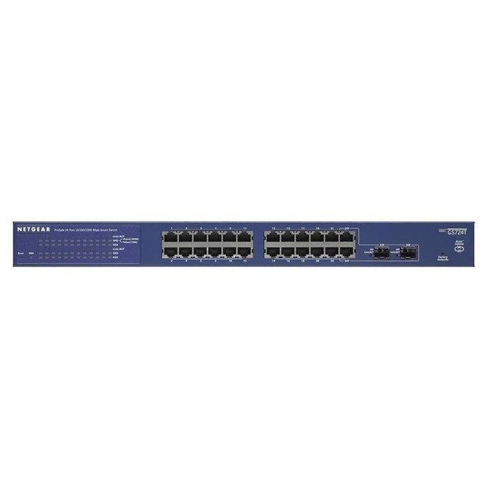 GS724T 24 Gigabit Ethernet Smart Switch with 2 Dedicated SFP Ports - Garansi 10 Tahun