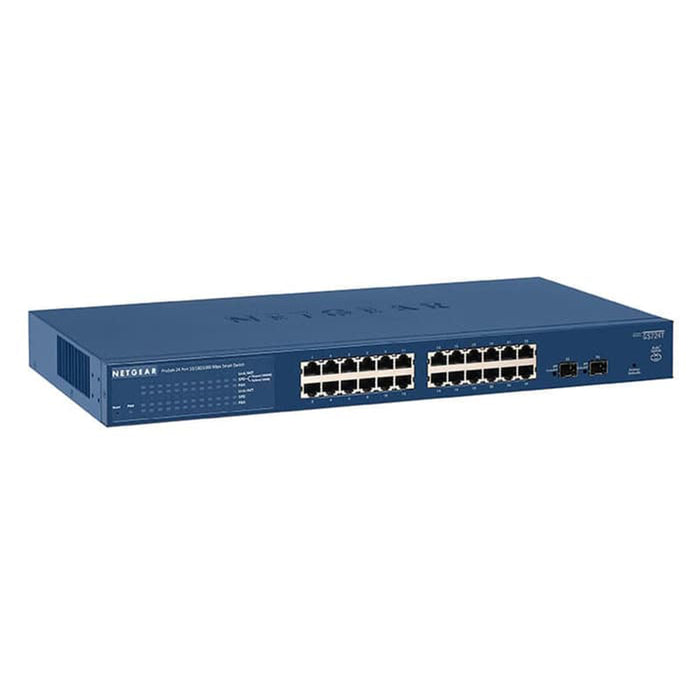 Pre-Order GS724T 24 Gigabit Ethernet Smart Switch with 2 Dedicated SFP Ports - Garansi 10 Tahun