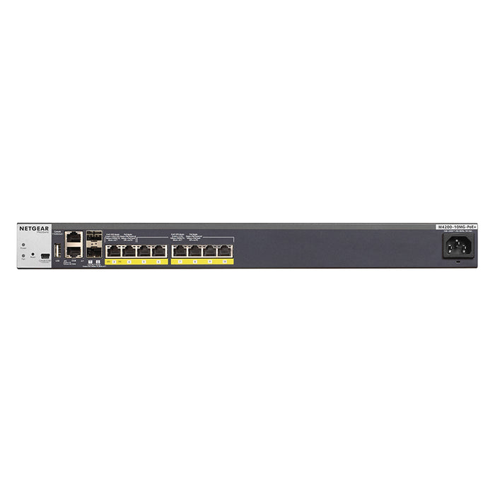 AV Line M4250-10G2F-PoE+ (GSM4212P) 8x1G PoE+ 125W 2x1G and 2xSFP Managed Switch - Garansi 10 tahun