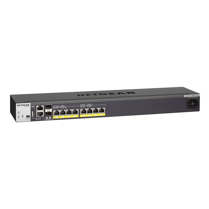 AV Line M4250-10G2F-PoE+ (GSM4212P) 8x1G PoE+ 125W 2x1G and 2xSFP Managed Switch - Garansi 10 tahun