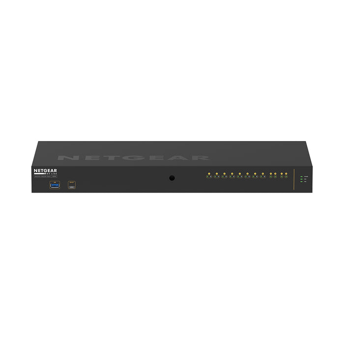 (Pre-Order) AV Line M4250-10G2XF (GSM4212PX) 8x1G PoE+ 240W 2x1G and 2xSFP+ Managed Switch - Garansi 10 Tahun