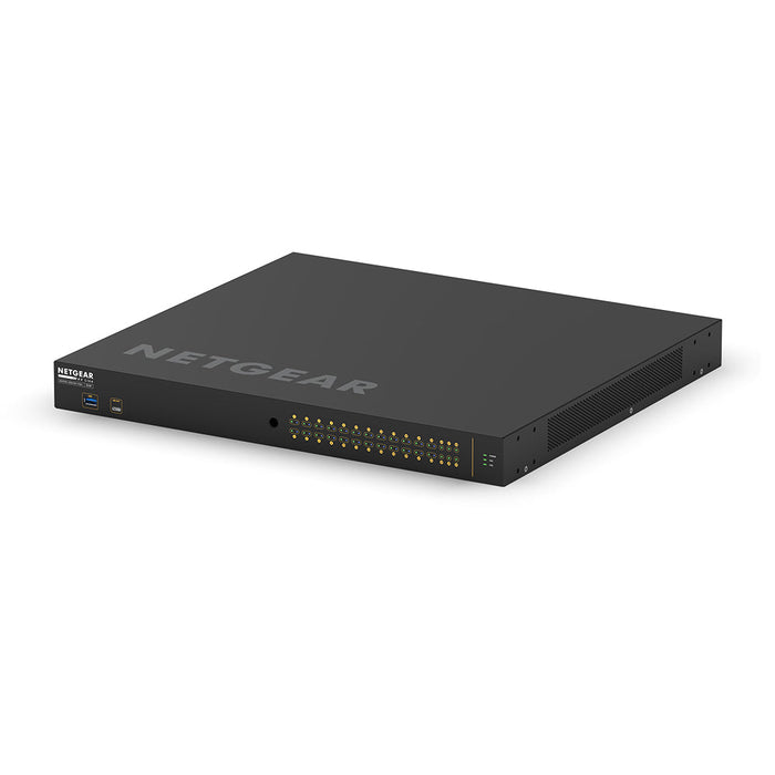 (Pre-Order) AV Line M4250-26G4XF (GSM4230PX) 24x1G PoE+ 480W 2x1G and 4xSFP+ Managed Switch - Garansi 10 Tahun