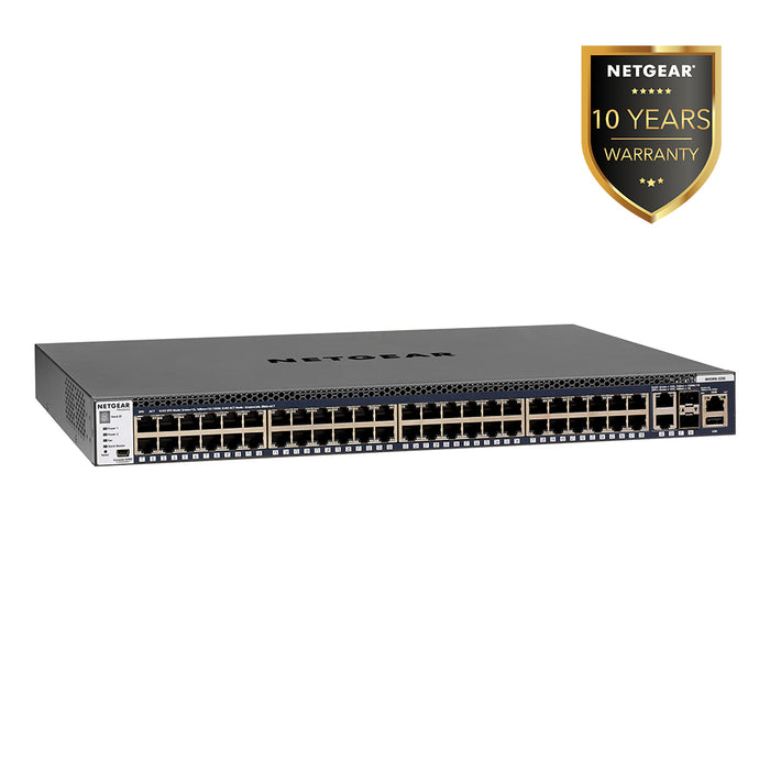 AV Line M4300-52G (GSM4352S) 48x1G, 2x10G, 2xSFP+ Managed Switch - Garansi 10 Tahun