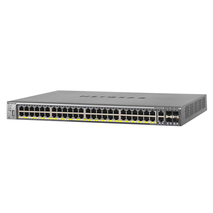 GSM7248P AV Line M4250 40x1G PoE+ 480W and 8xSFP Managed Switch - Garansi 10 Tahun