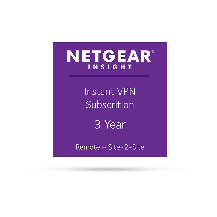 Netgear Insight Instant VPN subscription IVPN3 - 3 Years