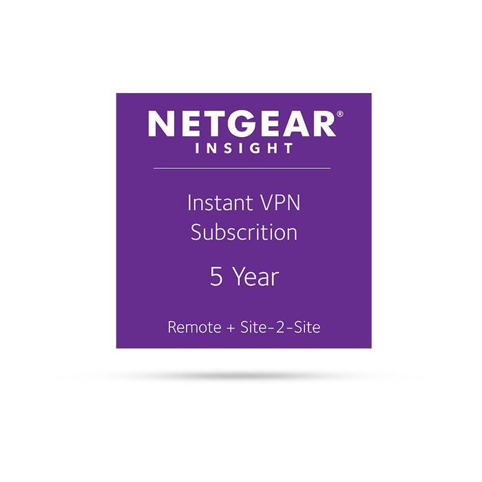 Netgear Insight Instant VPN subscription IVPN5 - 5 Years