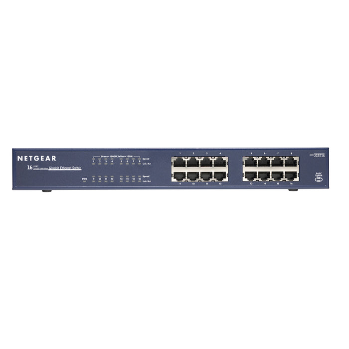 JGS516 16 PORT GIGABIT ETHERNET UNMANAGED SWITCH GARANSI RESMI - Garansi 10 Tahun